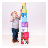 Bigjigs Farm Stack Tower, 10dlg.