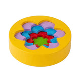 Bigjigs Wooden Flower Tower, 5dlg.