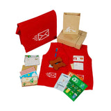 BigJigs Postman obleka s kompletom z dodatki