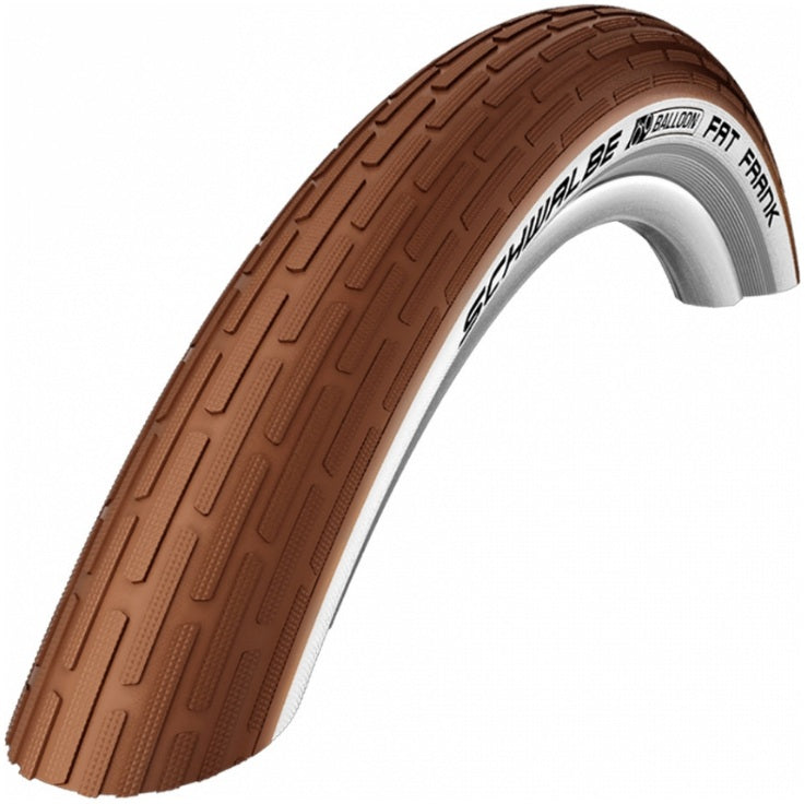 Schwalbe Pneuen Schwalbe Frank K-Guard 28 X 2.00 50-622 mm Brown Cerection mat Reflexioun