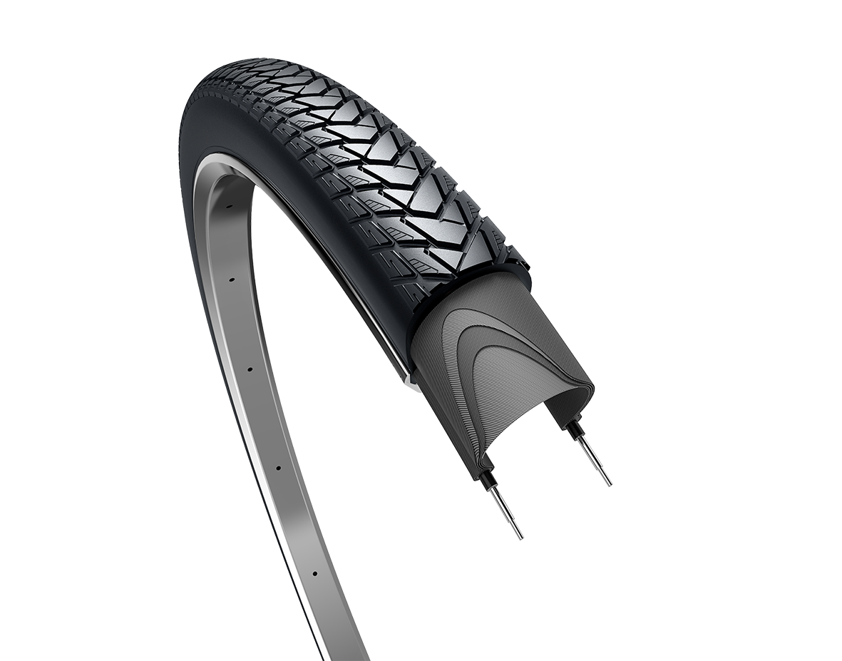 Edge tire Traveler Basic 28 x 1.40 37-622 mm black with reflection