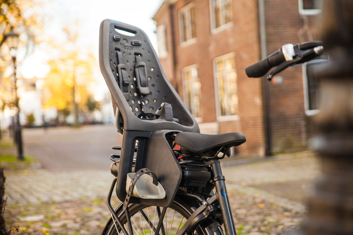 Universal Set -up Carrier Steco for e -Bike -Matt Black