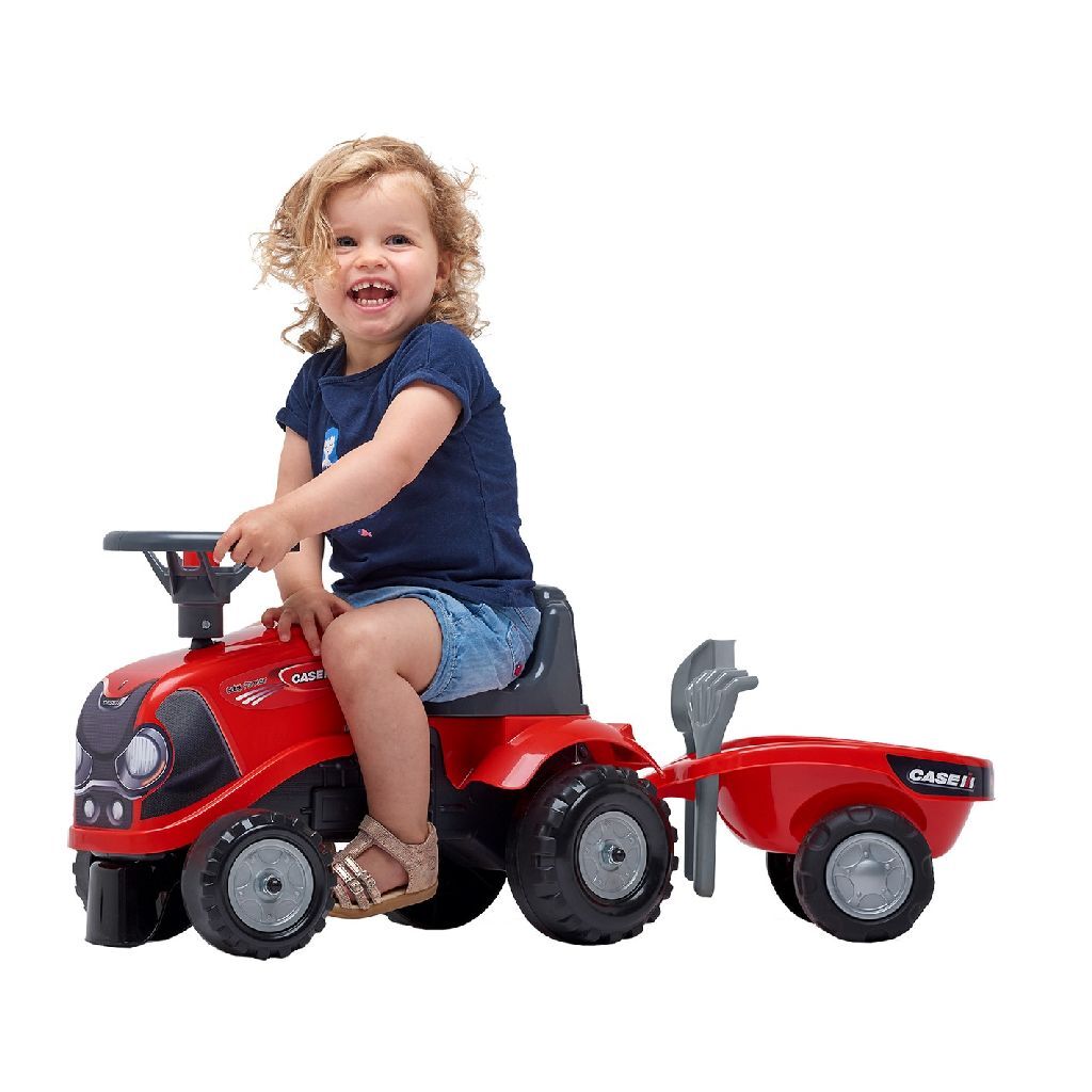 FALK CASE IH Walking tractor + trailer + accessories