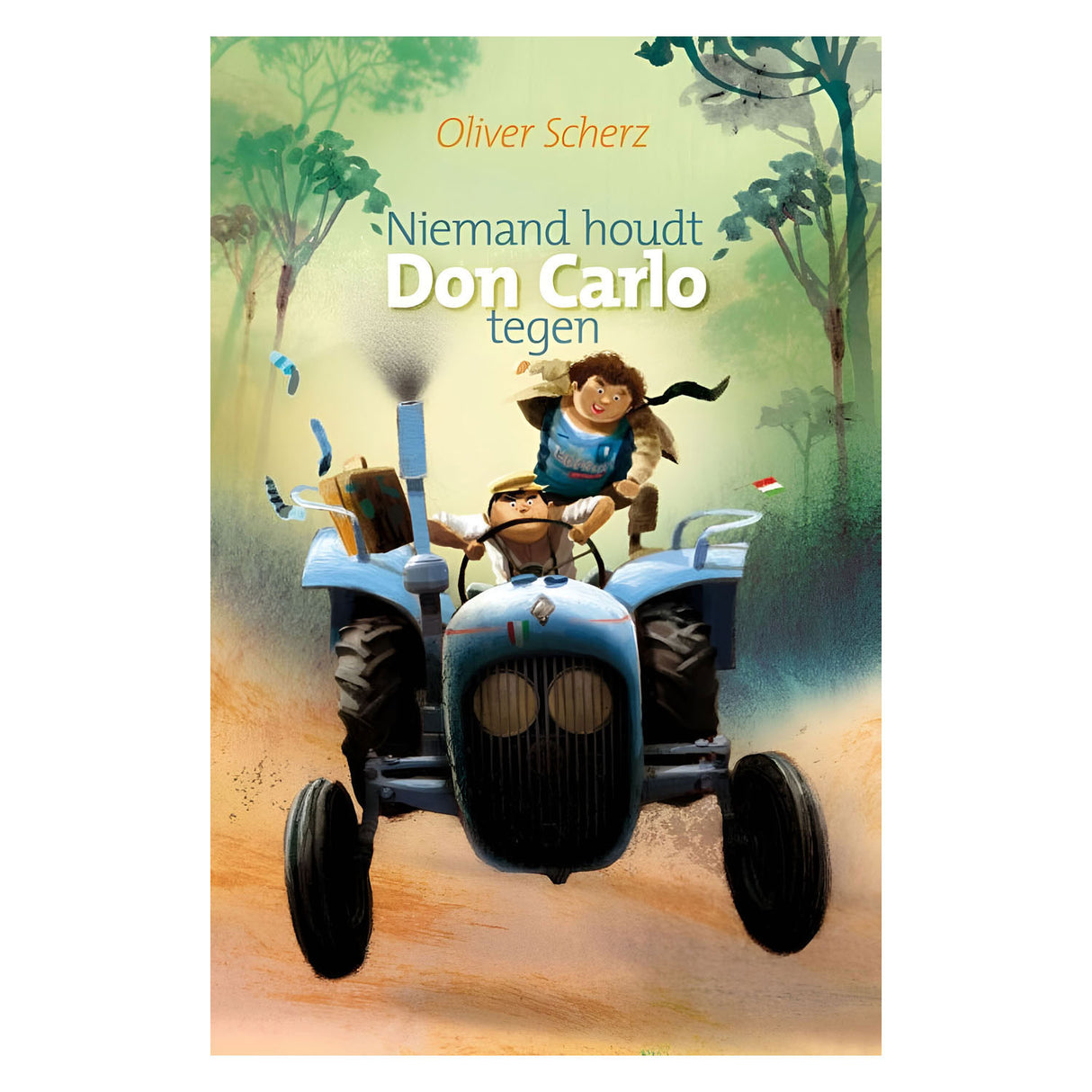 Oral cards Nobody holds Don Carlo against children's book