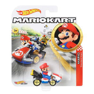 Mattel hot wheels mario kart voertuigen assorti