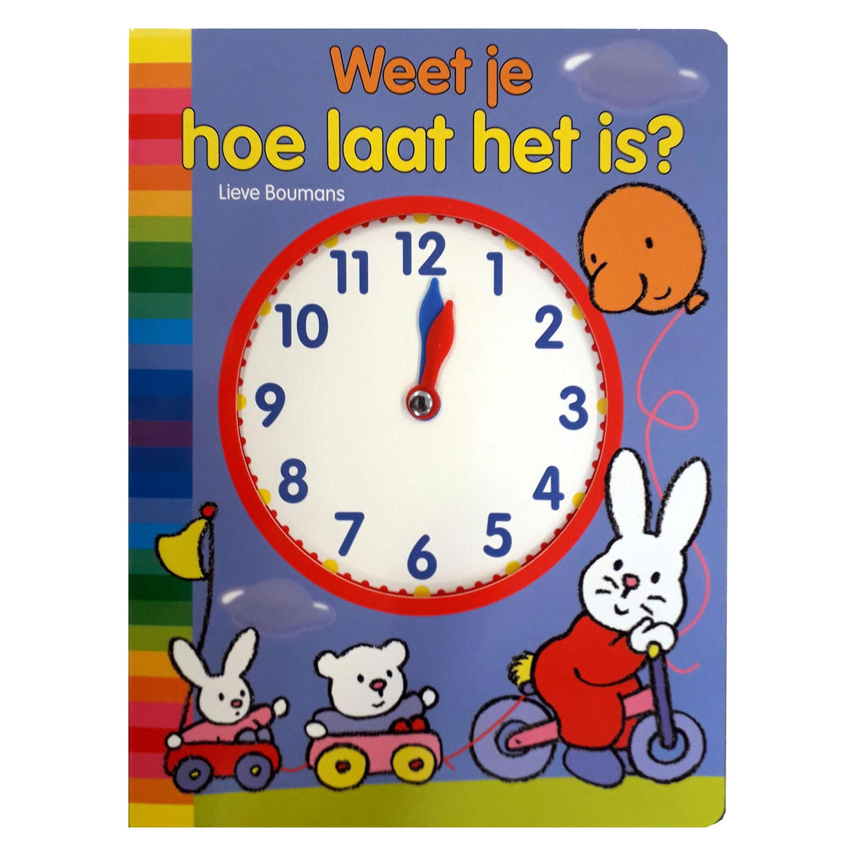 Kartonová kniha Víte, kolik je hodin?