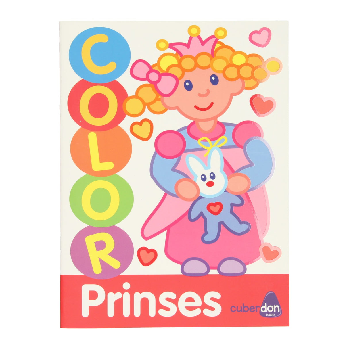 Orale Karten Dikke Lines Farbbuchfarbe - Prinzessin