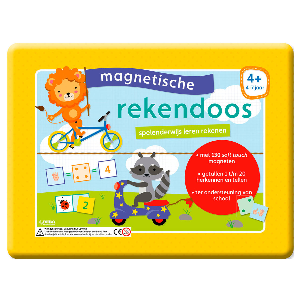 Rebo Publishers Magnetic calculation box