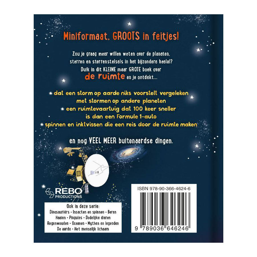 Rebo Publishers the small but large book about? space