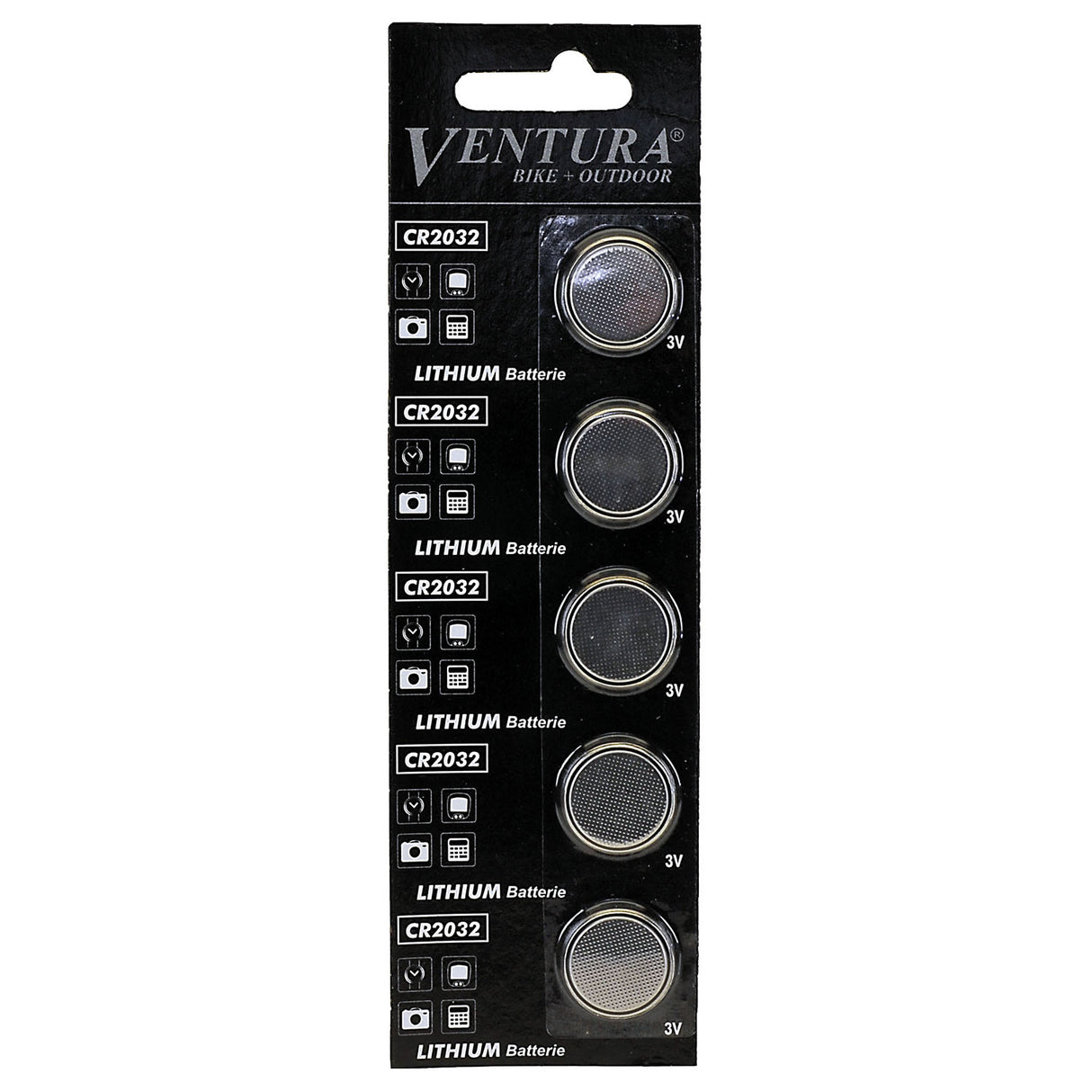 Batterie Ventura 3V CR2032 Lithium (5 pièces)