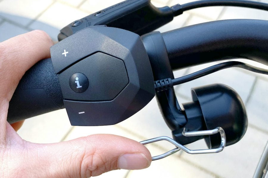 Widek e-cykelopkald sort på kortet