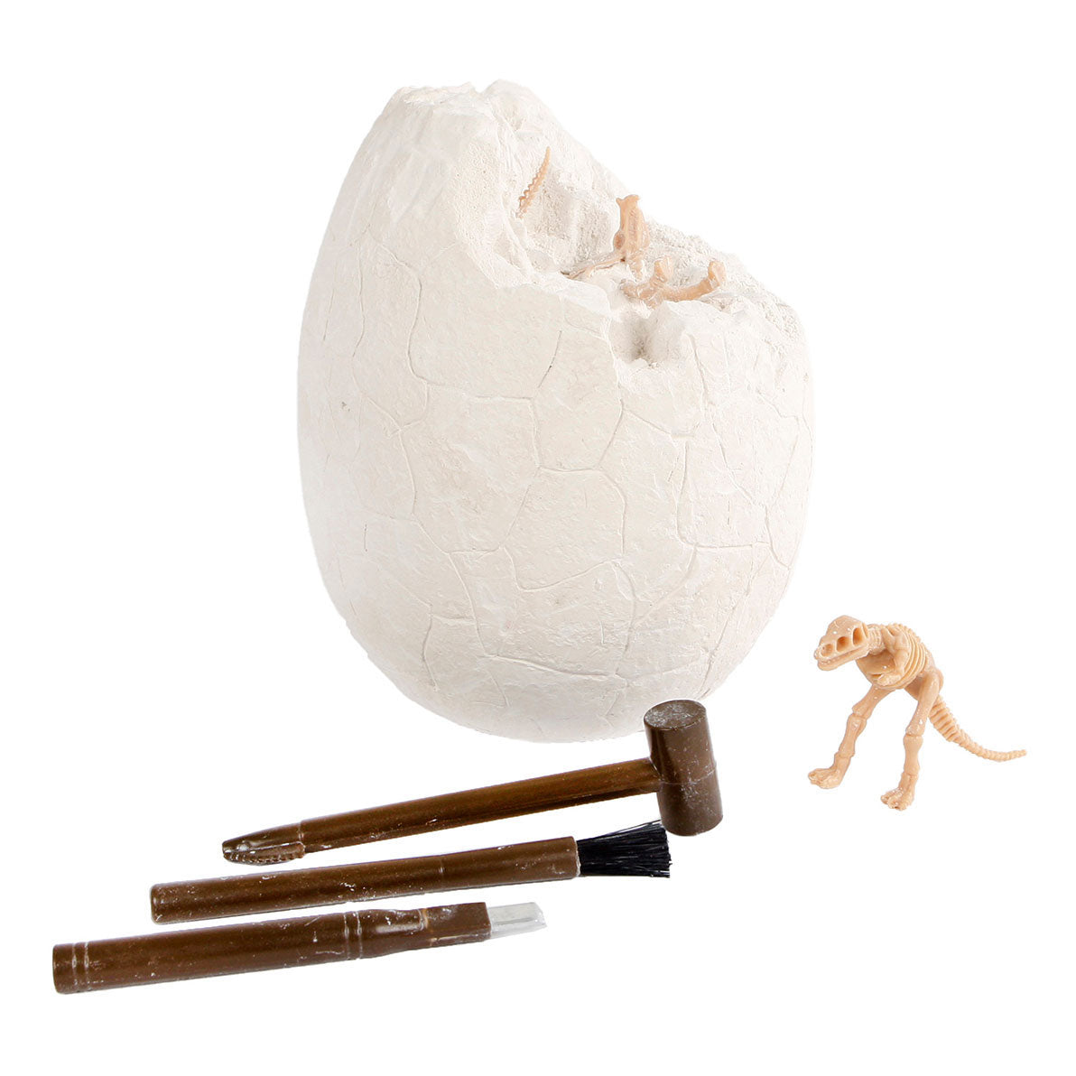Dinoworld fossil heels egg with 8 dinosaurs