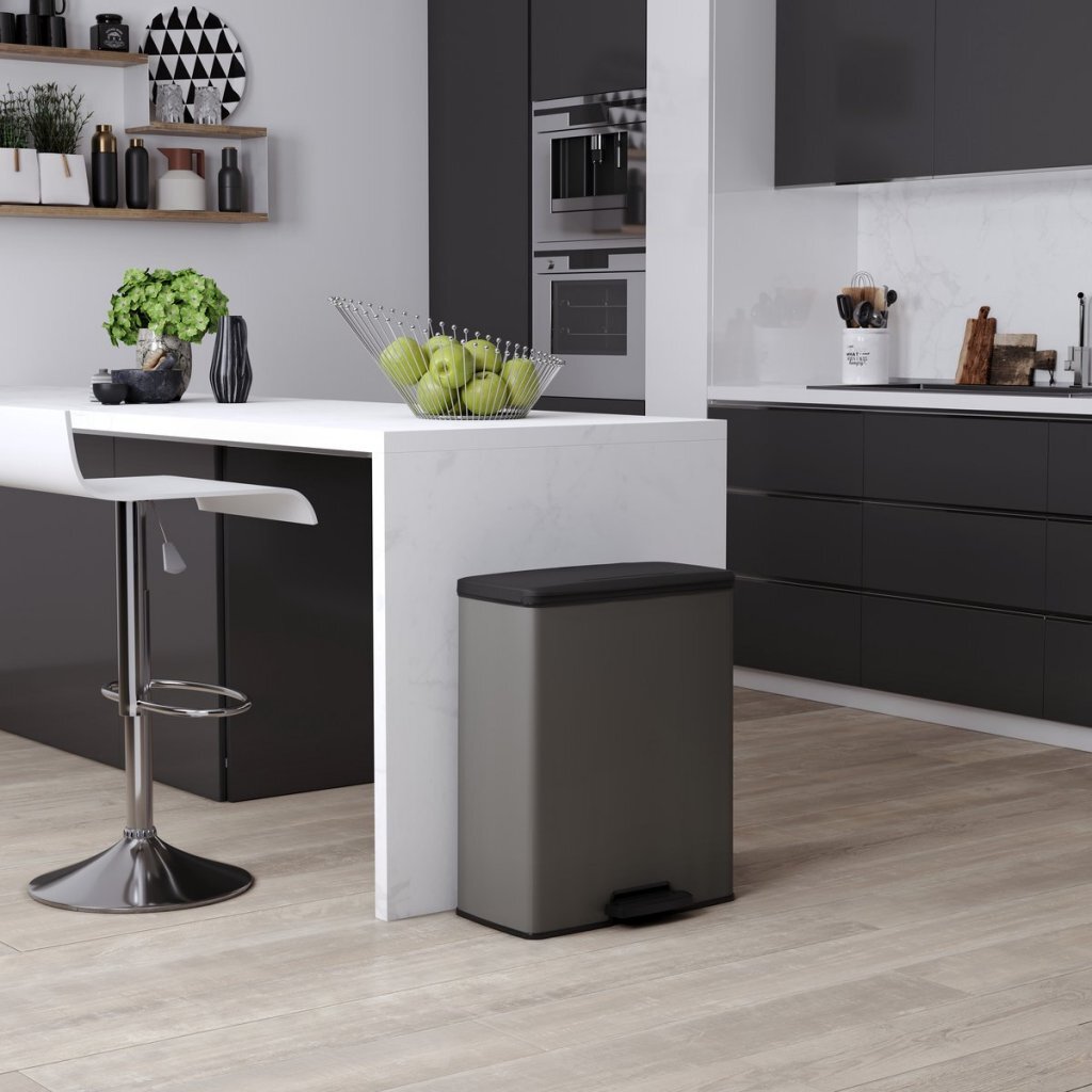 Currver Pedal Bin Dekodin Duo 26L 26L cool Grey