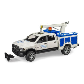 Bruder Ram 2500 servisní vozík s pěší lampou 02509