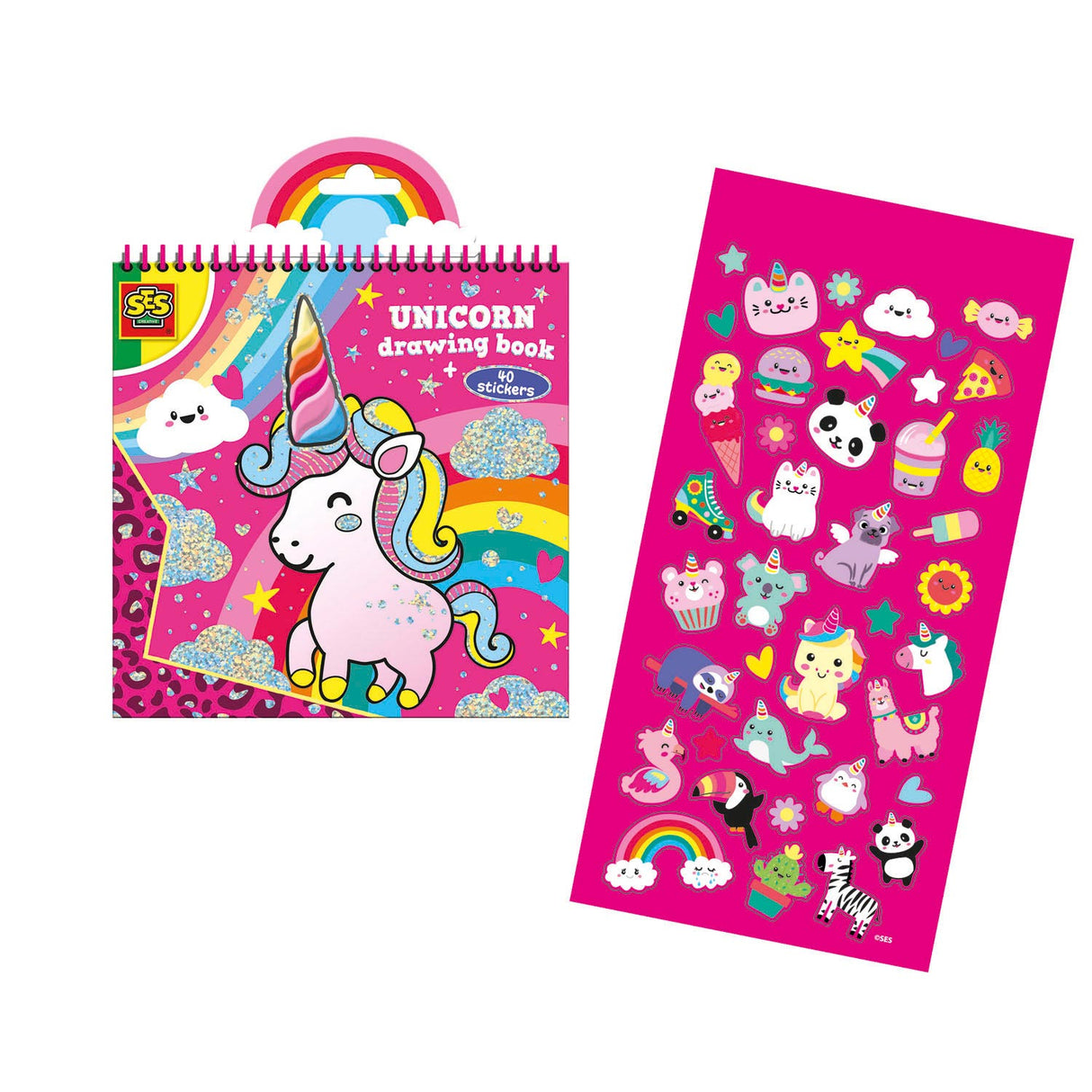 Livre de coloriage SES Unicorn