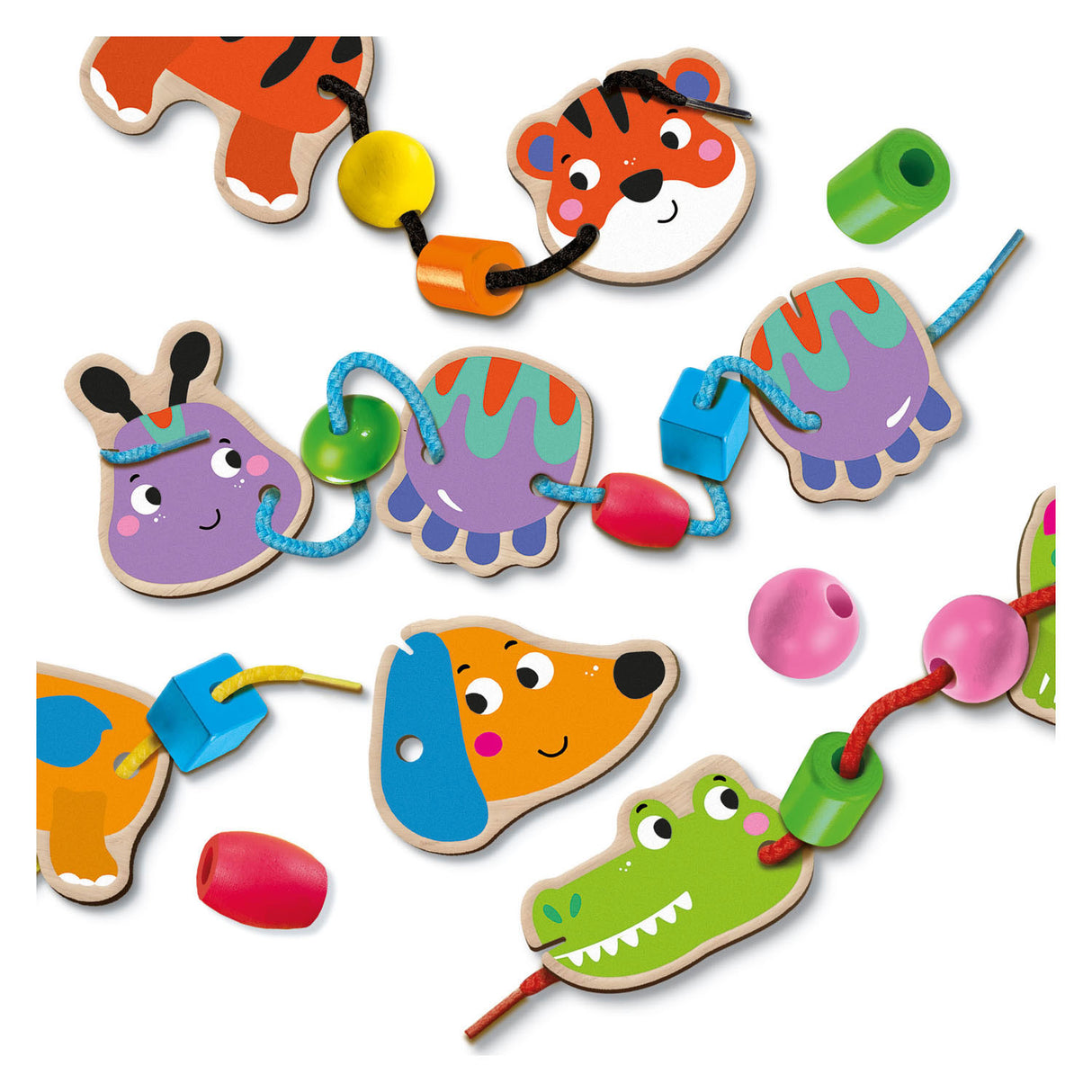 SES Dieren string with beads
