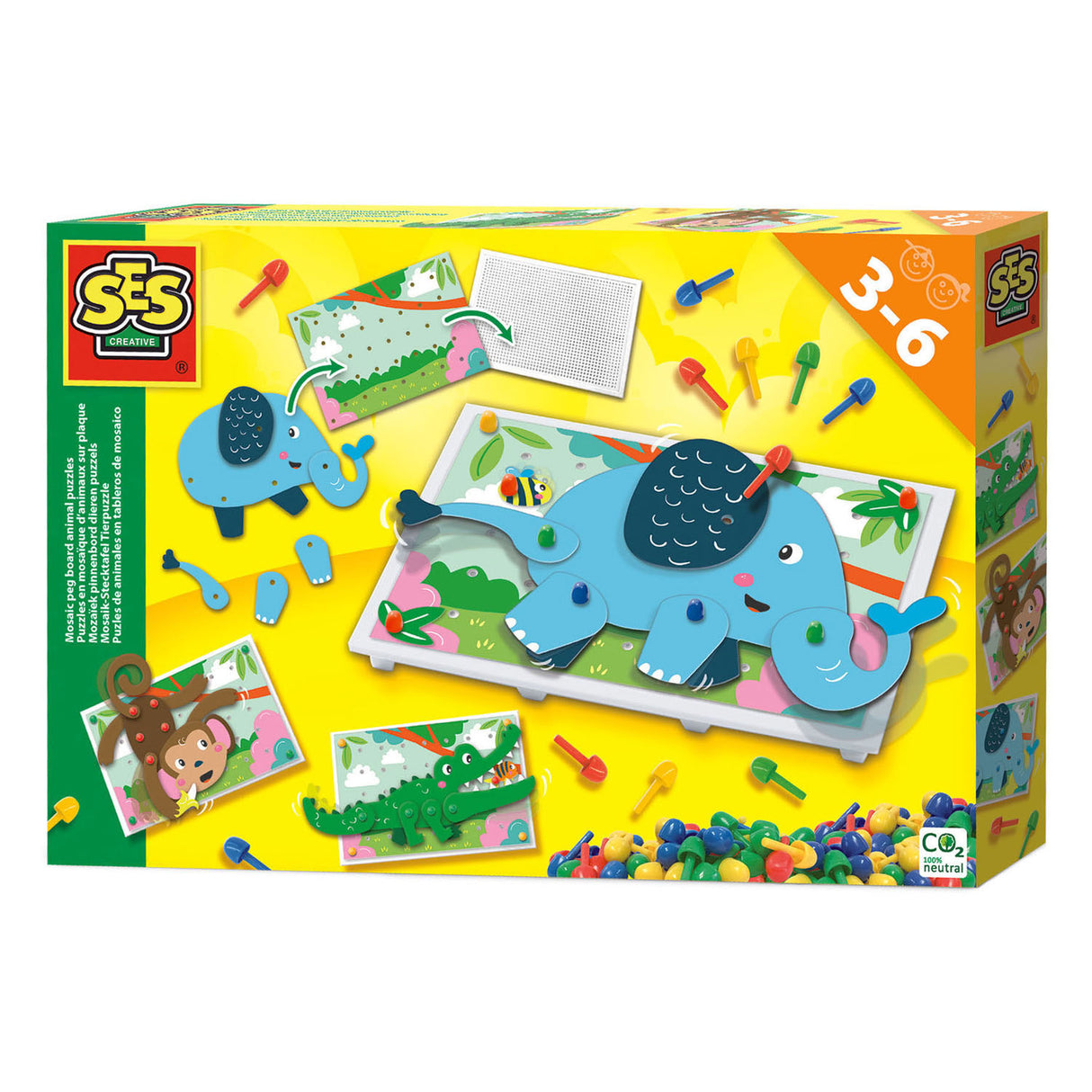 Ses Mosaic Pinboard Animals Puzzles