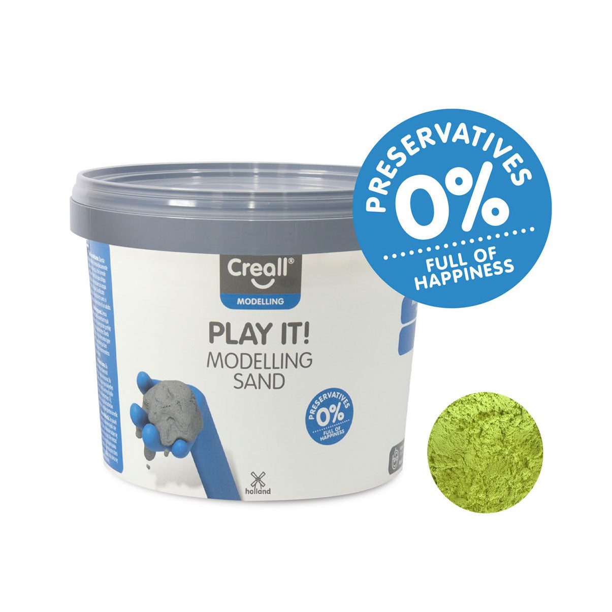 Creall hrajte to Speelzand Geel, 750gr.