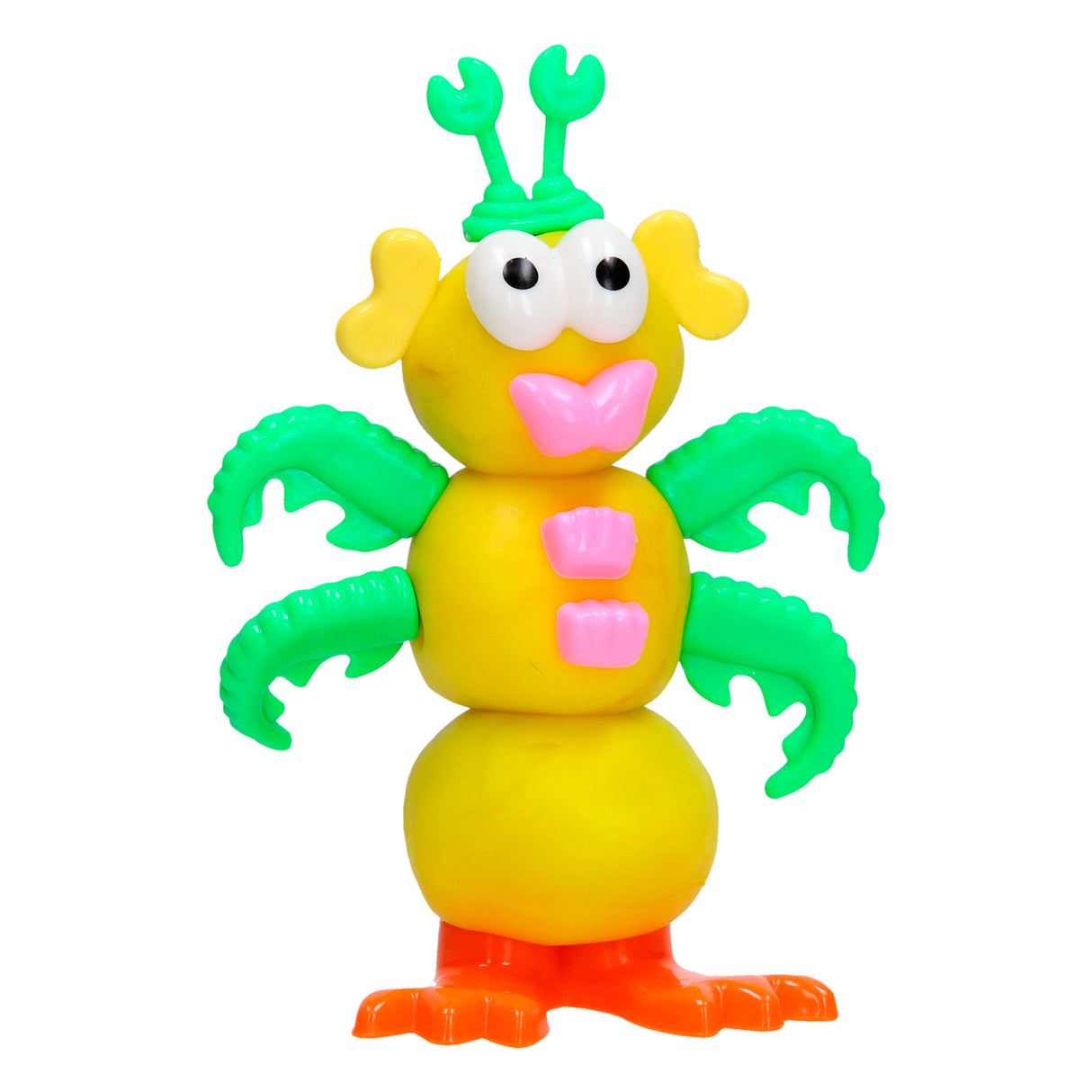Creall Funny Charaktere Klei Accessoires, 130dlg