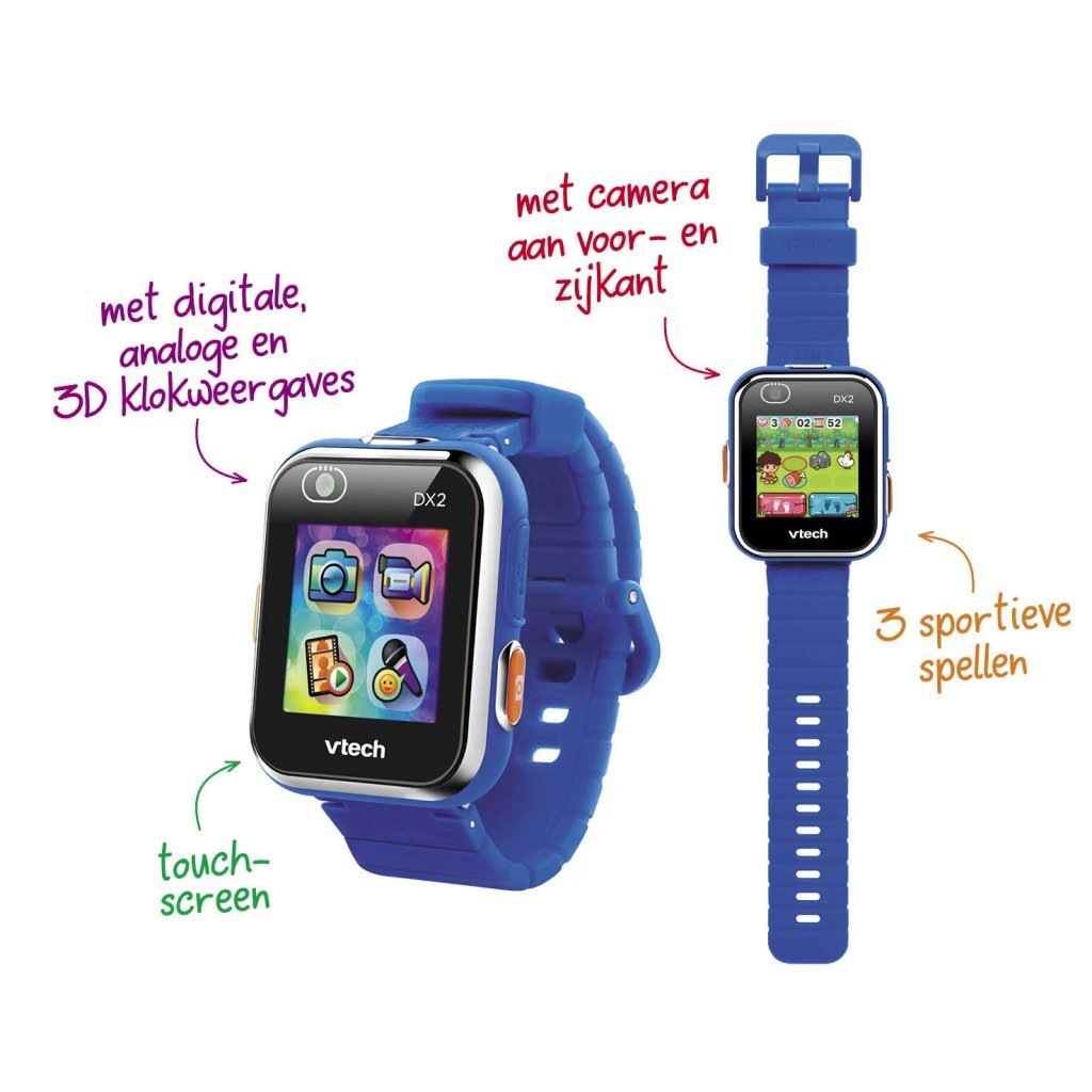 Vtech smartwatch kizoom dx2 bleu