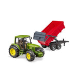 Bruder Tracteur John Deere 6920 avec remorque