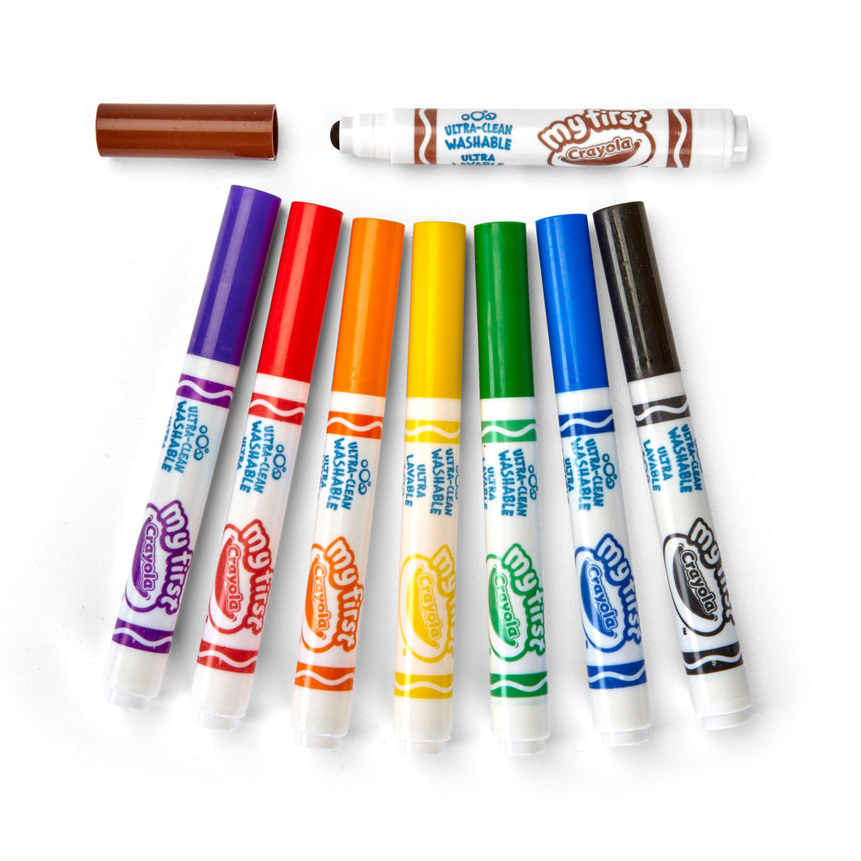 Crayola Mini Kids - Feel -tip Flow, 8st.