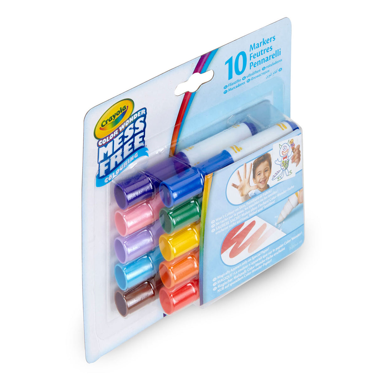 Crayola Color Wonder Classic Plawble Felt -tip Flowles