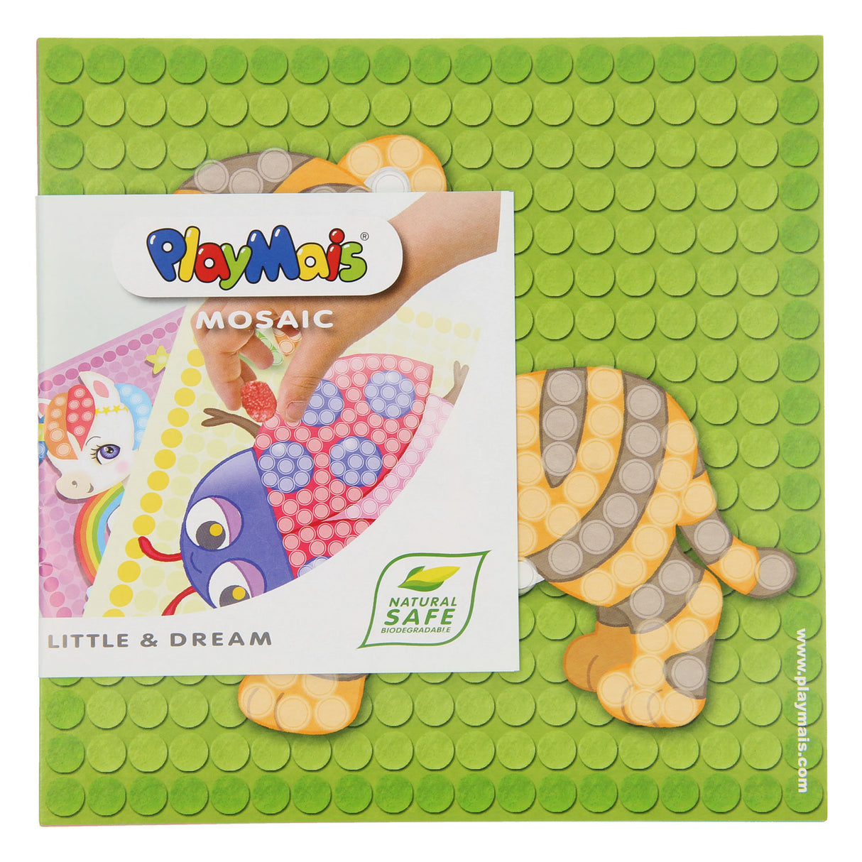 PlayMAis Mosaic Kaarte dekoréiert Zoo