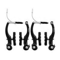 V-Brake Rem-Set Black Front + hënneschte komplett