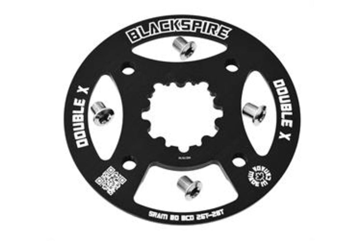 BlackSpire - Chain top Defender Double -X 80BCD 26 28T. For SRAM XX