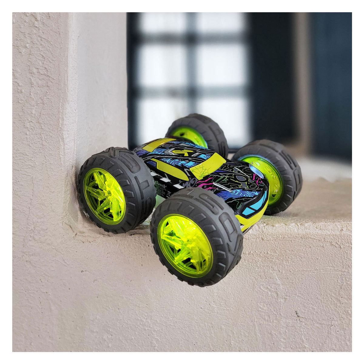 Spectron Exost RC 360 Cross Flash Amazon Green Steerable car