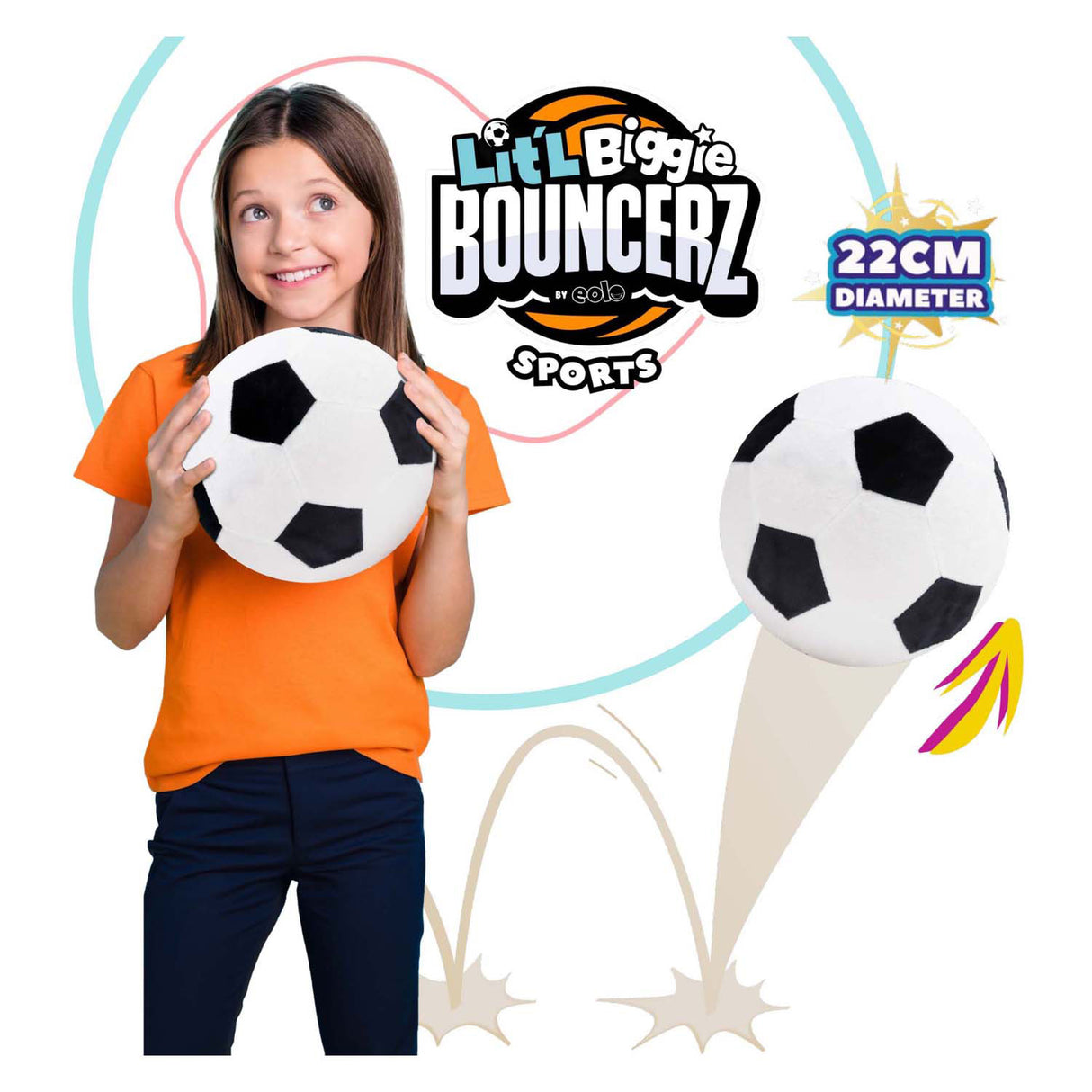 Spectron Lit'l Biggie Bouncerz Soccer Ball