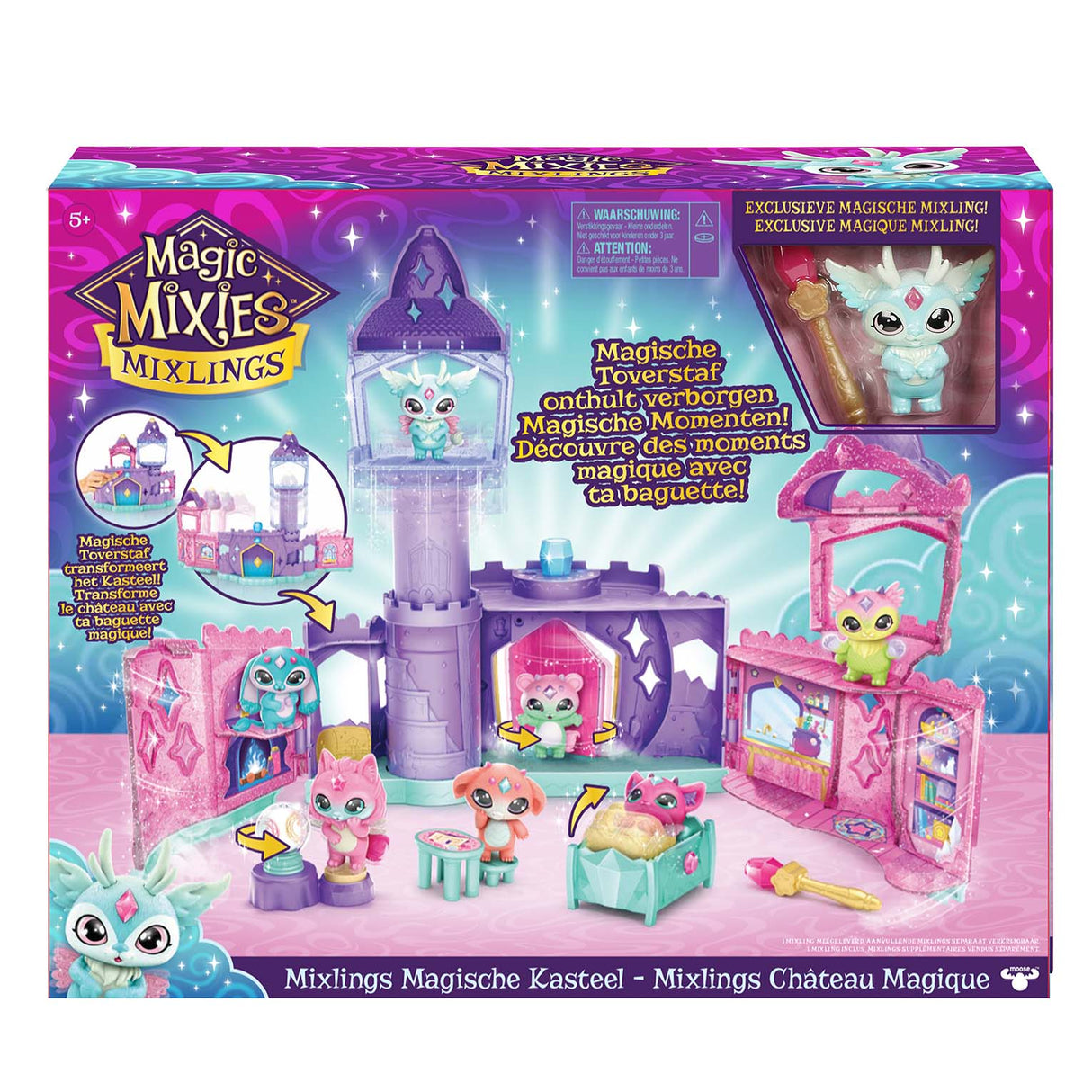 Moose Toys Mixies Mixlings Castle Play Set