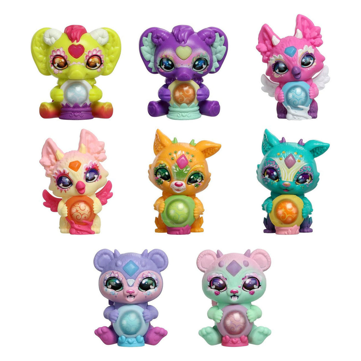 Moose toys magic mixies mixlings bruis en ontdek ketel crystal woods serie 3, 2-pack