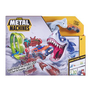 Zuru Metal Machines Shark Attack dirkaški tečaj z Datcast Auto
