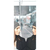 EasyProtec EasyProtec okenski film trajno odseven 90x250 cm srebrno obarvano