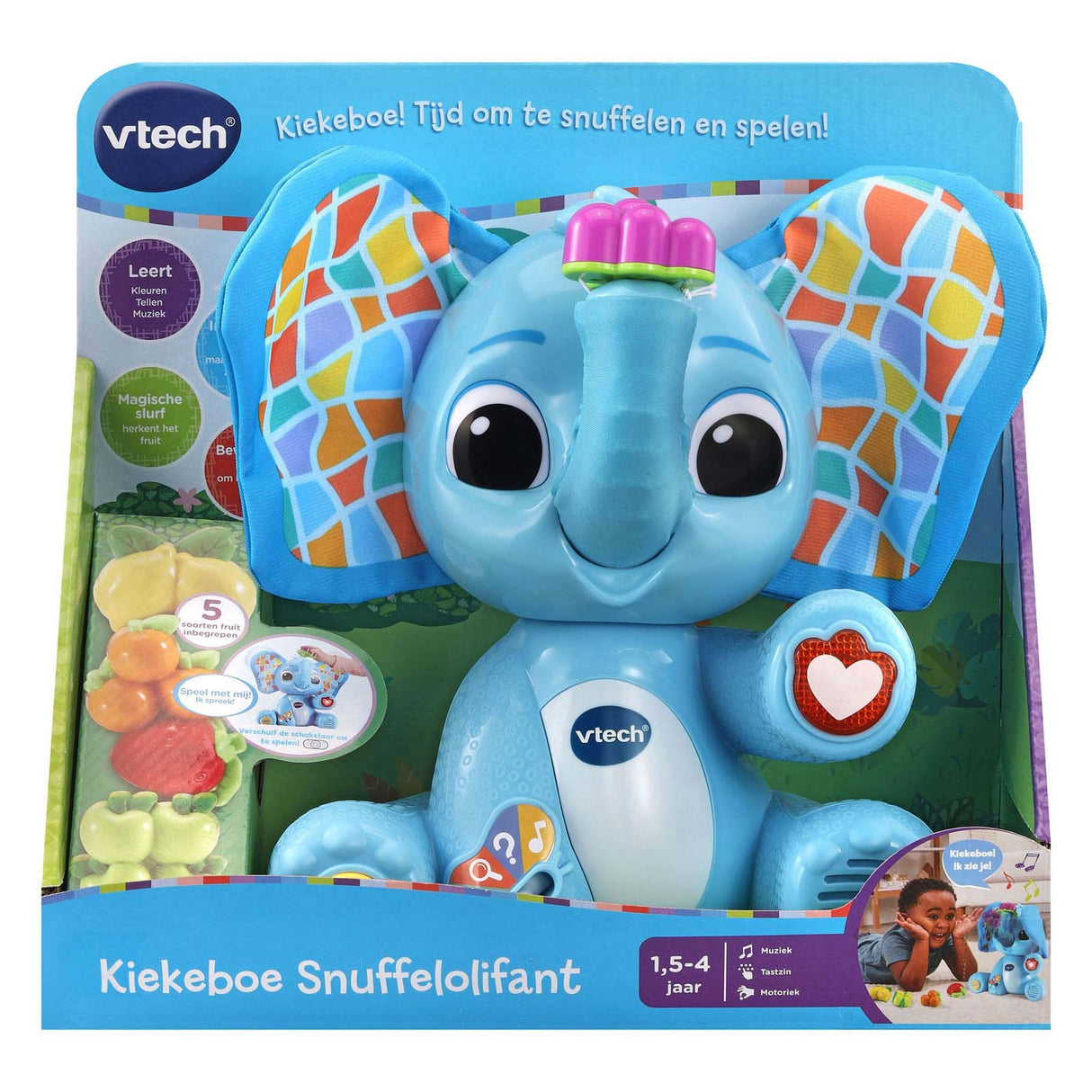 Vtech kiekeboe sniffelolifant