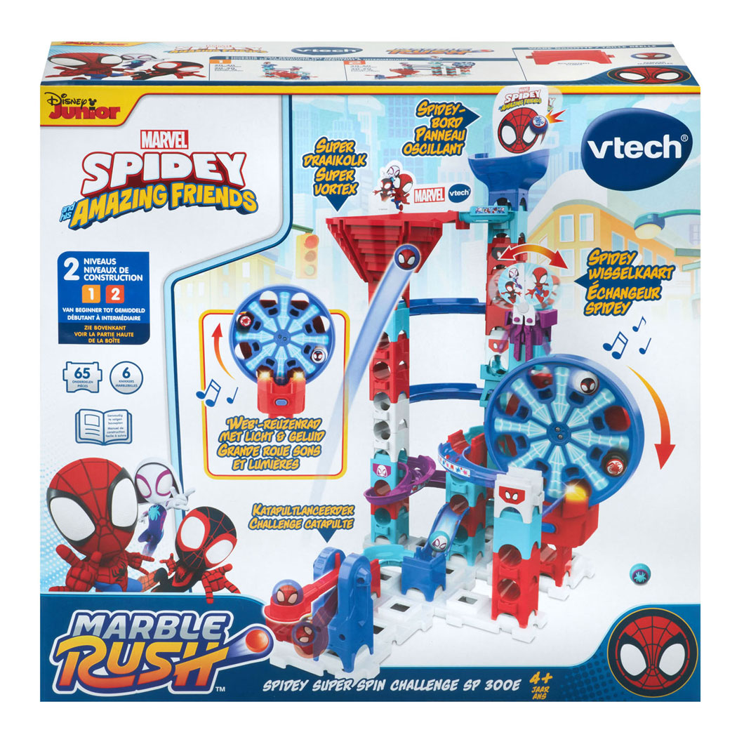 Vtech marmor rush spidey super spin udfordring