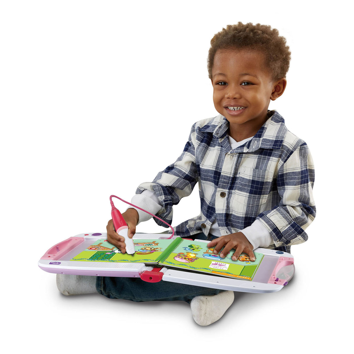 Vtech magibook Starter Set rosa mat demoboas