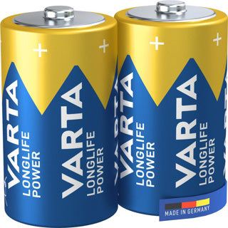 Varta D LR20 Penlite Alkaline per 2 pieces on map