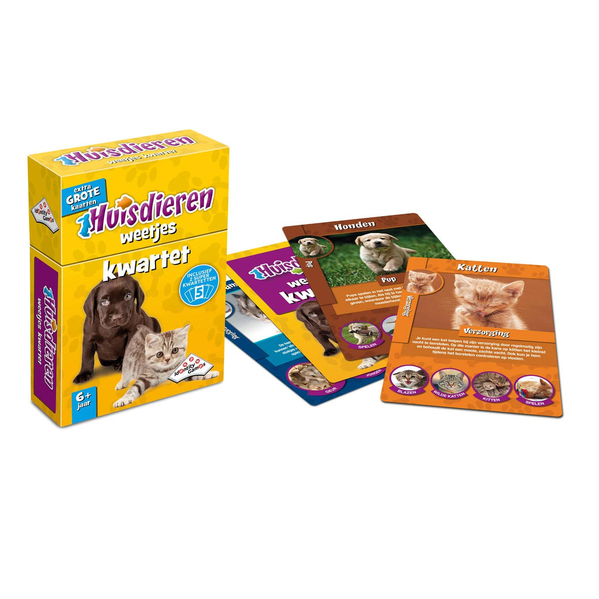 Identity Games Pets Facts Quartet