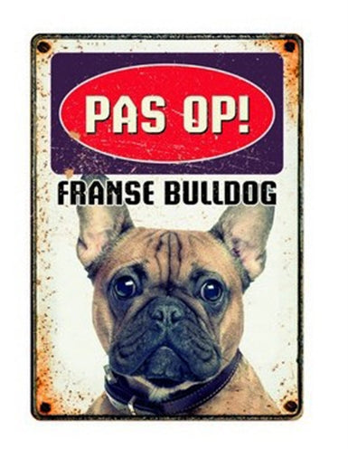 Viele Geschenke Wakkordstorst Blik French Bulldogge