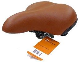 Sedlo mirage mehka elastomer rjava