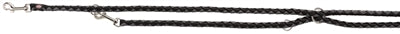Trixie Dog Leash Cavo Gris negro ajustable