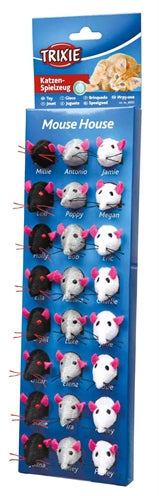 Trixie Plush Mice surti