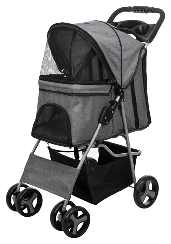 Trixie dog buggy gray