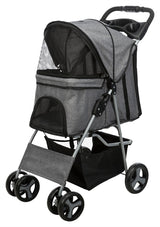 Trixie dog buggy gray