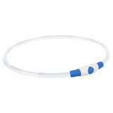 Trixie collar USB Flash Luz luminosa TPU recargable Azul