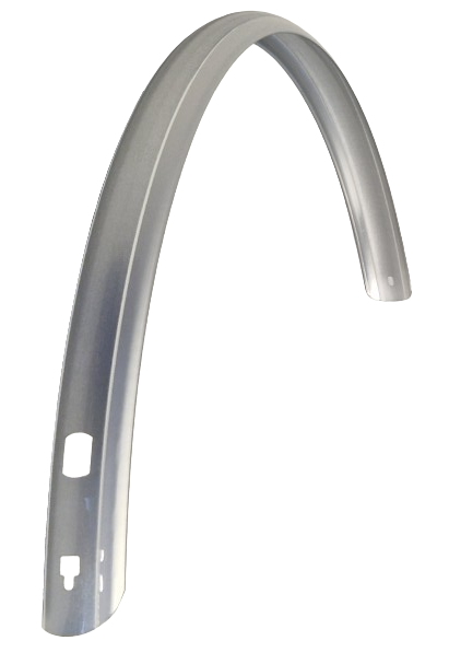 SKS zadnji blatnik 28 -palčni plastični 45 mm srebro