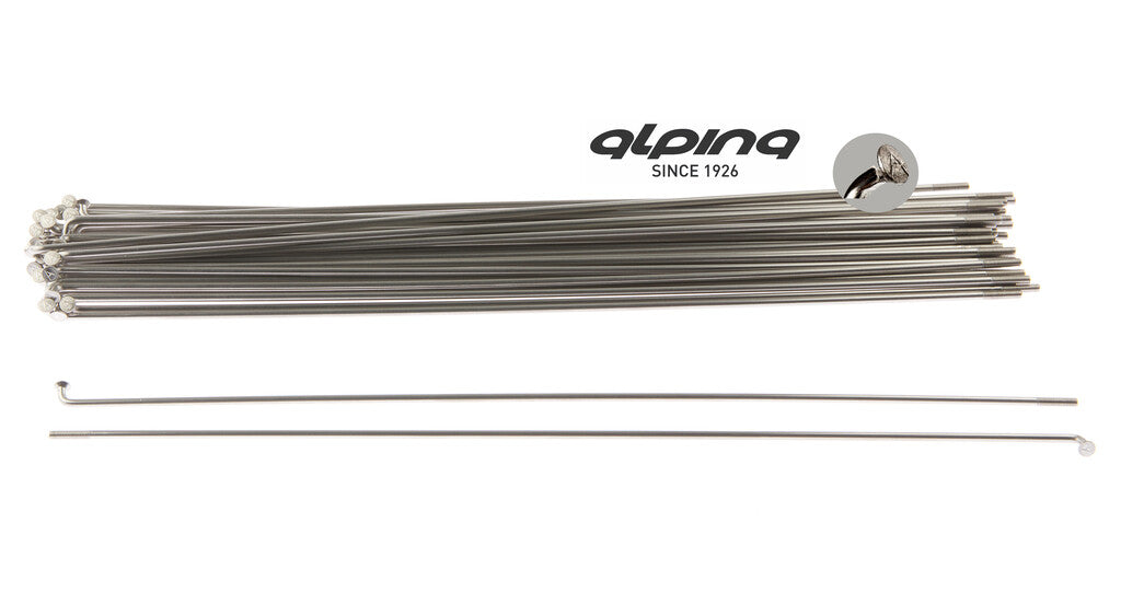 Alpina spaak 13x274 rvs per 1440 stuks zonder nippels